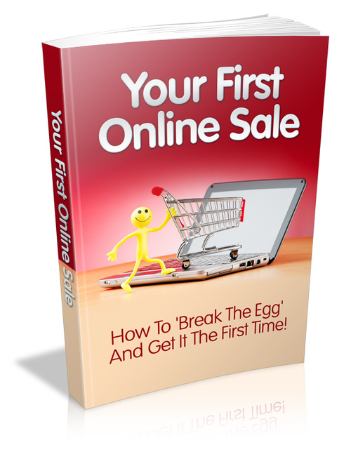 Product picture your first online sale
